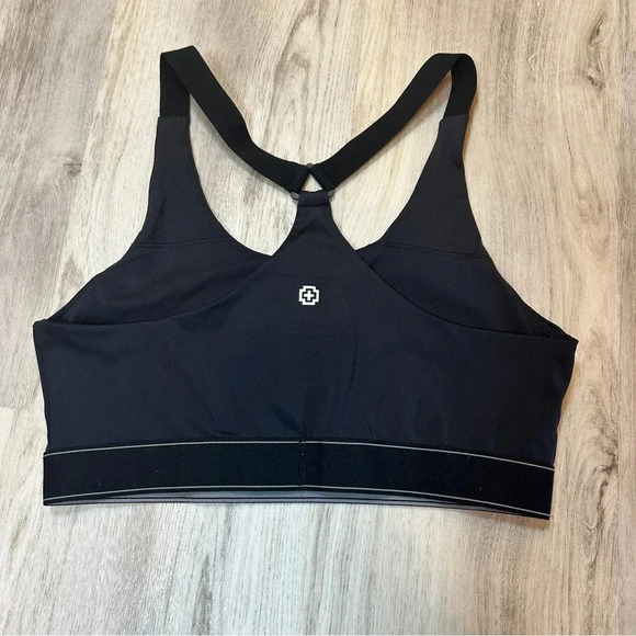 Swiss Brand Thick Banded Racerback Performance Sports Bra Top / Women’s Size XL - Picture 3 of 3